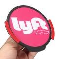 For LYFT New LED Light Flashing Taxi Car Indicator Lamp Glowing Logo Sign Sticker-. 