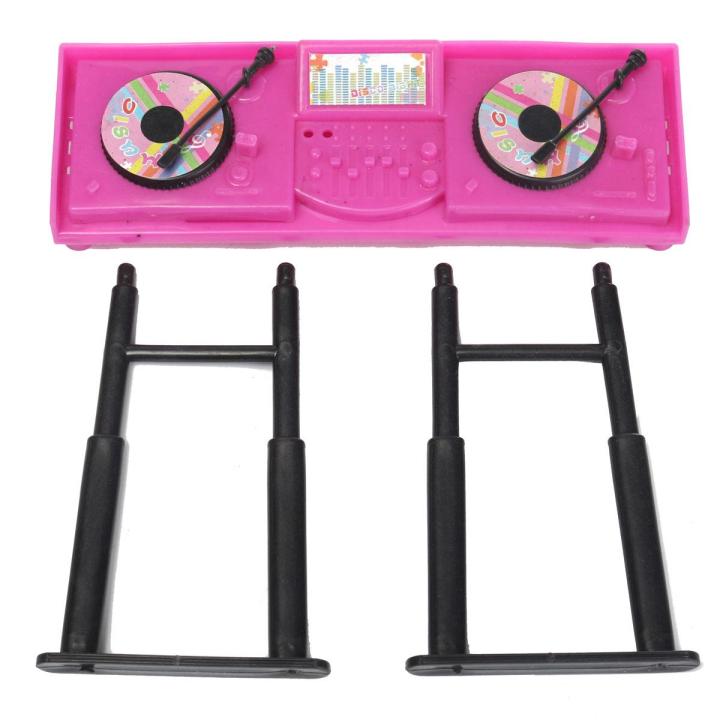 Music%20DJ%20New%20Console%20mixer%20Controller%20operator%20Set%20For%20Barbie%20Ken%20Doll%20Shocking%20Pink%20-%20-%20Image%203