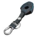 For BMW E39 E46 E53 Real Leather Hand Sewed Key Cover Case Chain FOB Shelf Kit - Blue (blue). 