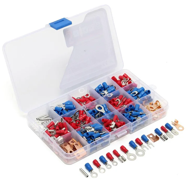 300pcs Assorted New Crimp Terminals Set Insulated Electrical Wire ...