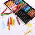 50 Colors Box Non-toxic Artists Gallery Oil Pastels Drawing Pens Drawing Paint. 