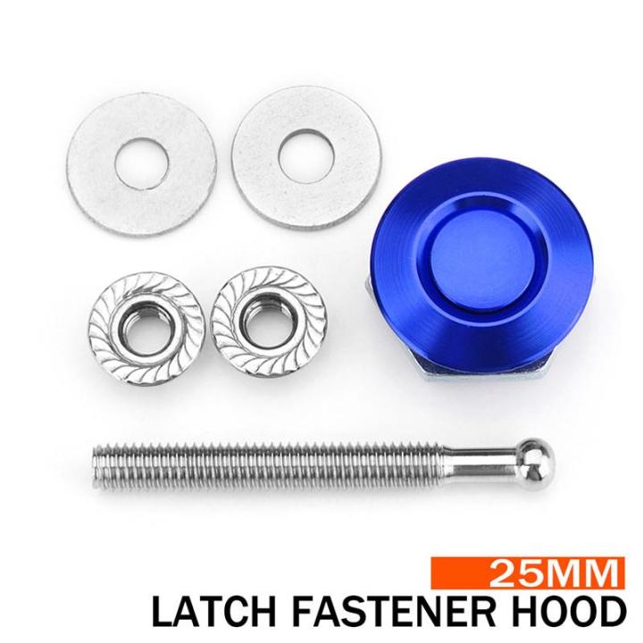 Universal Mini Quik Release Premium Latch Fastener Hood Push Button ...