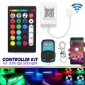 Bluetooth APP LED 30m Remote Controller for RGB/RGBW Music LED Strip Light Tool.