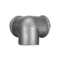1" Side Outlet Elbow DEG 90° BLACK MALLEABLE IRON fitting pipe npt -. 