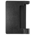 New For Lenovo Yoga Tab 3 850F 8" Case Tablet PC Slim Leather Folio Flip Cover Case Stand Cover For Lenovo Flip Case Cover - Black. 