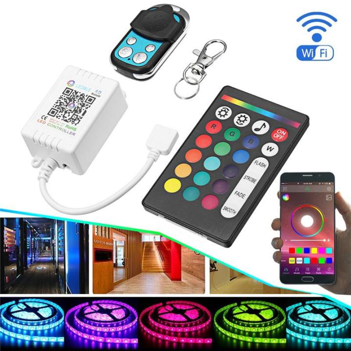 Bluetooth%20APP%20LED%2030m%20Remote%20Controller%20for%20RGB/RGBW%20Music%20LED%20Strip%20Light%20Tool%20-%20Image%202