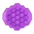 19 Cell Honey Comb Bees Soap Mould Beeswax Ice Jelly Chocolate Cake Pan -. 
