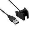 USB Charging Cable Cord Charger Lead for Fitbit CHARGE 2 Smart Fitness Watch - Black.