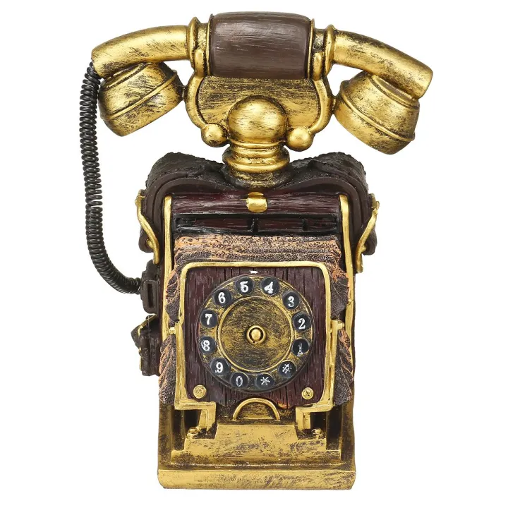Vintage%20Telephone%20New%20Model%20Statue%20Antique%20Shabby%20Old%20Phone%20Figurine%20Home%20Decor-Antique%20White%20-%20Image%202