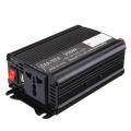 Solar Power Inverter 300W 12V  To 110V AC Modified Sine Wave Converter Black - Black (black). 