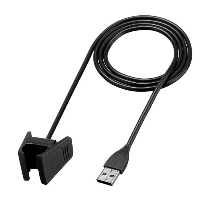 USB Charging Cable Cord Charger Lead for Fitbit CHARGE 2 Smart Fitness Watch - Black