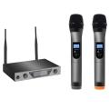 ARCHEER Home New Karaoke LCD UHF Dual CH Wireless Handheld Microphone System / 2 Mic - Eurocode. 