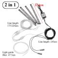 2 in 1 RGB LED Car Atmosphere Interior Light Kit G4  Phone APP Control - 2in1. 