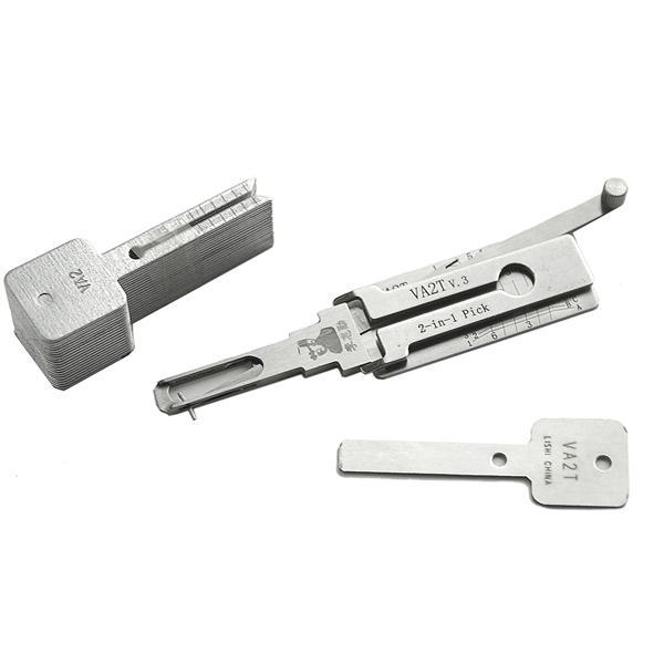 NSN11 2 in chic 1 Car Door Lock Pick Decoder Unlock Tool Locksmith ...