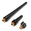 18Pcs TIG Highquality Lanthanate Tungste Gas Lens Collet Body Kit Welder Torch F WP-9/20/25 US -. 