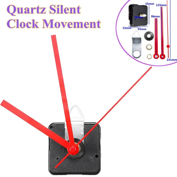 2%20Type%20Quartz%20Silent%20Clock%20Movement%20Mechanism%20Module%20Kit%20Hour%20Minute%20Second%20Hand%20-%20Red%20(red)%20-%20Image%202