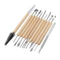 11Pcs Wood HOT SELL Carving Hand Tool DIY Clay Sculpture Scraping Shaping Set Suit Kit -. 