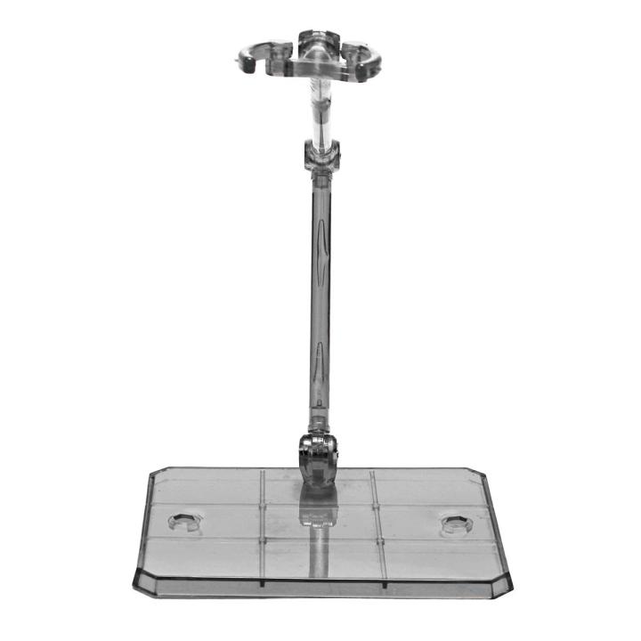 SHF Figma Action Figure Base Stand Holder Fit For Bandai HG RG SD Gundam Model - Transparent black