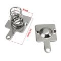 10 Pairs Silver Metal Battery Spring Plate Set for AA AAA Batteries 14.5mm*9mm -. 