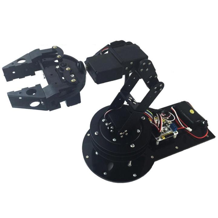 Arduino Aluminium 6 DOF New Aluminium Arm Clamp Claw Machinery Mechanical Robot Arduino ...