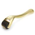 540 Needle Titanium Microneedle Derma Roller Micro Skin Therapy Golden 0.5mm - 0.5mm. 