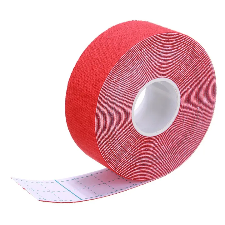 2.5cmx5m%20Kinesiology%20New%20Elastic%20Medical%20Tape%20Bandage%20Sport%20Physio%20Muscle%20Ankle%20Pain%20Care%20Support%20-%20Red%20(red)%20-%20Image%203