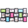 18 Photos Large Multi Picture Frame Collage Aperture Decor Memories.