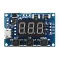 2 Channel PWM Generator Module Pulse Frequency Duty Cycle Adjustable Square Wave Rectangle Signal Generator For Stepper Motor Driver -. 