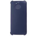 New Dot View Untra Slim Flip Silicone Smart Case Cover for HTC One M9 Plus 5.2'' - blue. 