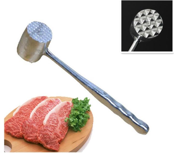 Two Sides Best-selling Aluminum Oval Meat Mallet Hammer Tenderizer Chicken Pork Beater -