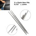 3 Pcs New 5/32" 4.00mm Archer Chain Saw Round Files for 3/8LP Pitch Chainsaw Chain -. 