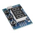 2 Channel PWM Generator Module Pulse Frequency Duty Cycle Adjustable Square Wave Rectangle Signal Generator For Stepper Motor Driver -. 