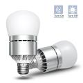 E27 12W Dusk to Dawn LED Lamp Bulb Auto Light Sensor Energy Saver AC 85-265V Warm White - Warm WhiteE27. 