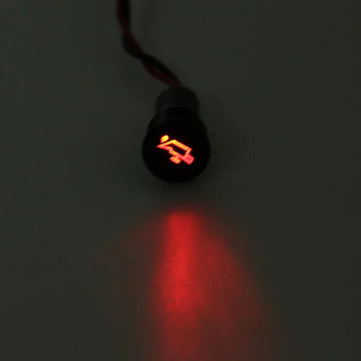 8/10/12/16mm 12-36V Armaturenbrett Warnleuchte Kontrollleuchte LED