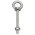 4pcs A4 m8*100 316 Marine Grade Stainless Steel Lifting Eye Bolt Longshank Nut. 