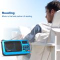 Rolton W405 FM Digital Radio Portable USB Wired Computer Speaker HiFi Stereo Rece-iver W/ Flashlight Display Support TF Music Play.