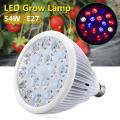 54W E27 LED Grow Light Lamp for Plants Hydroponic Indoor Flower Full Spectrum. 