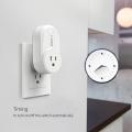 Oittm WIFI Smart US/UK/EU Plug Socket Outlet Works With Alexa/Echo/Google Home - American rules. 