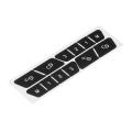 Door Lock Highquality Switch Button Repair Stickers Kit For 2008-14 Mercedes Benz W204 C300 -. 