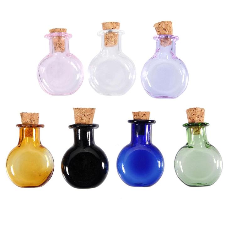 20x25mm%20Multicolor%20HOT%20SELL%20New%20Mini%20Glass%20Message%20Wishing%20Bottle%20Vial%20With%20Cork%20-%20transparent%20-%20Image%204