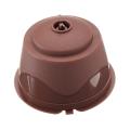 Diamond Cut Reusable Refillable Capsules for Dolce Gusto Brewers Reuse Refill Cup[Coffee] - Coffee. 