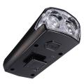 Universal Serial HOT SELL New Bus Rechargeable LED MTB Bike Bicycle Cycle Head Front Light Rear Tail Lamp - black. 