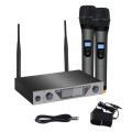 ARCHEER Home New Karaoke LCD UHF Dual CH Wireless Handheld Microphone System / 2 Mic - Eurocode. 