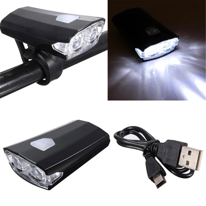 Universal%20Serial%20HOT%20SELL%20New%20Bus%20Rechargeable%20LED%20MTB%20Bike%20Bicycle%20Cycle%20Head%20Front%20Light%20Rear%20Tail%20Lamp%20-%20black%20-%20Image%205