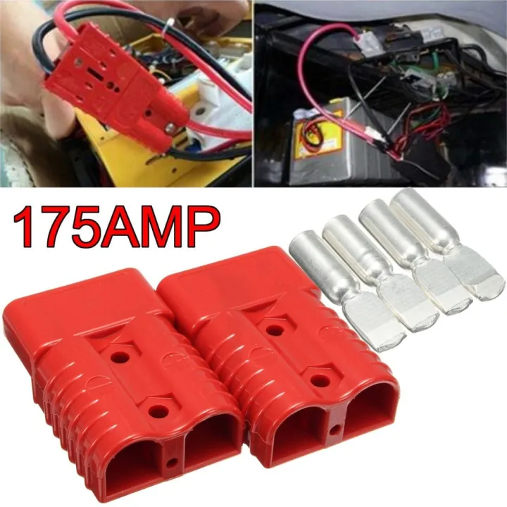 ANDERSON PLUG_175 New AMP_BATTERY CONNECTOR_JUMP START _SLAVE ASSIST ...