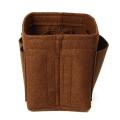22x11x13 cm Handbag Organizer/Insert/Shaper/Liner Brown - Brown (brown). 