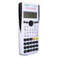 School Student Function Calculator 2 Line Display Scientific Calculator Multifunctional Counter 12 Digital Calculating Machine - Black (black). 