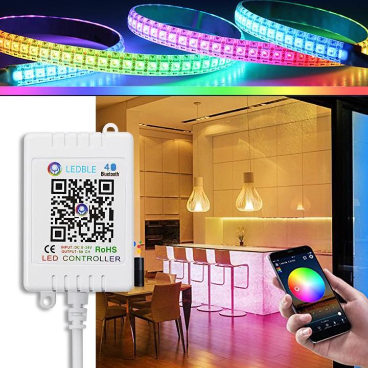 Bluetooth%20APP%20LED%2030m%20Remote%20Controller%20for%20RGB/RGBW%20Music%20LED%20Strip%20Light%20Tool%20-%20Image%203