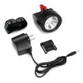1W 3500Lx New Miner Torch Cordless Light Mining Cap Lamp LED Head Hunt Safe 18001017 -. 