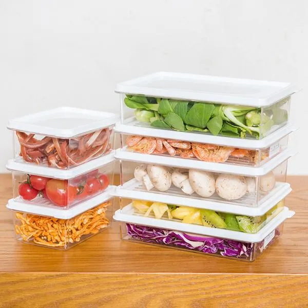 KCASA KC-SB06 New Stackable Refrigerator Fridge Freezer Storage Box ...